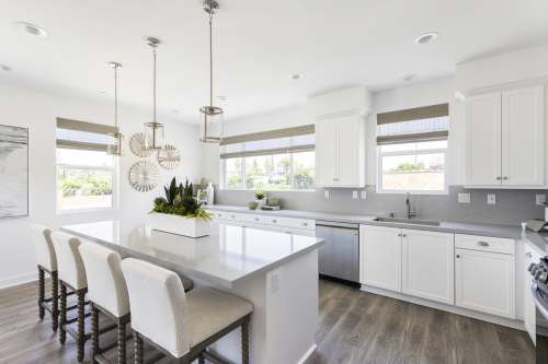 Plan 6 Model Home Kitchen